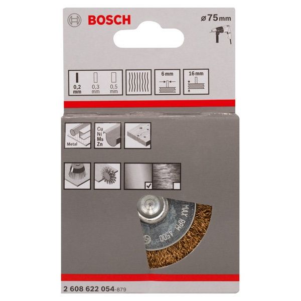 Bosch - Rotierende Drahtbürste PRO Multi Material clean 2608622054 Scheibenbürste