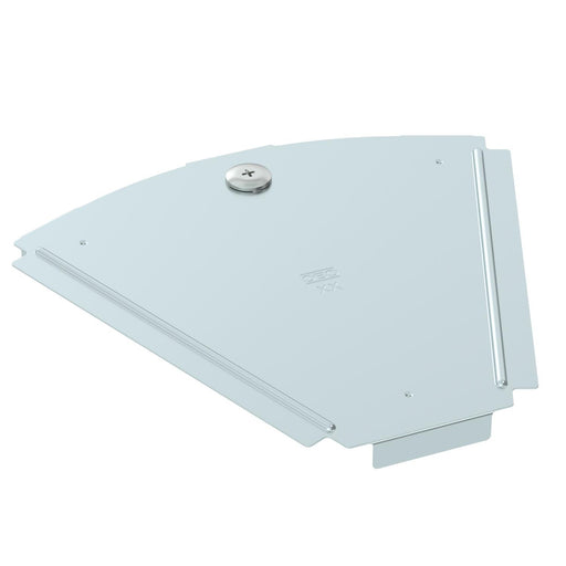 OBO Bettermann - Deckel Bogen für Kabeltragsystem Deckel für 45Grad-Bogen RBD 45 200 DD B200mm, bandverzinkt