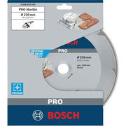 Bosch - Trenn-/Schleifscheibe Diamanttrennscheibe 2608602693 PRO Marble