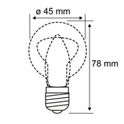 Paulmann - LED-Lampe/Multi-LED LED-Filamentlampe 286.29 230V