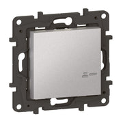 Legrand - Funksender Wandsender Licht 1-Fach Legrand 863706 Aluminium