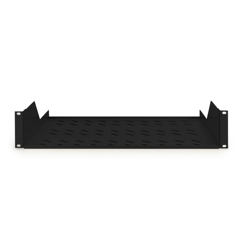 DIGITUS - Komponente für den Ausbau (Schaltschrank) Fachboden Festeinbau DN-19 TRAY-2-SW 483mm (19")-Schränke
