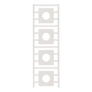 Weidmüller - Kennzeichnungsmaterial Gerätemarkierer SM 44/44-21 MC NE WS − 20 Stück