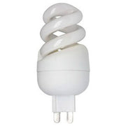 Scharnberger+Hasenbein - Kompaktleuchtstofflampe mit integriertem Vorschaltgerät Energiesparlampe 32x76mm 44046 G9 220-240V 7W spir