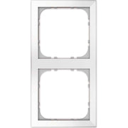 Issendorff - Abdeckrahmen Glasrahmen 2-fach LCN - GS55-2W ws 3mm Glasstärke