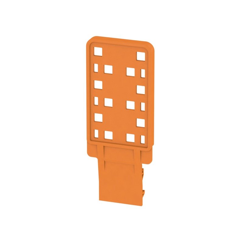 Weidmüller - Zubehör/Ersatzteile für Klemmen Zugentlastung APGSR 2.5/4 - 8P Wemid, orange − 25 Stück