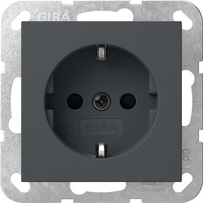 Gira - Steckdose SH 445328 Anthrazit