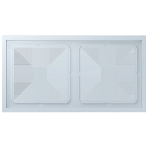Jung - Abdeckrahmen Rahmen 2-fach LCZ 982 BF 209 outremer pale