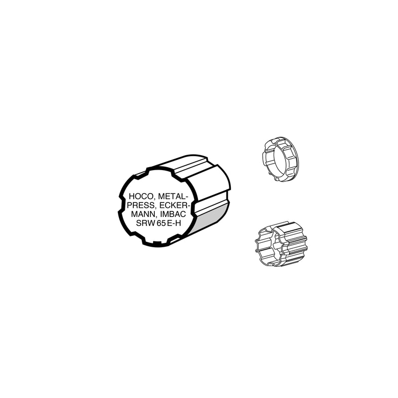 Somfy - Zubehör/Ersatzteile für Tor-/Rollladenantriebe Mitnehmer LT 50 9751008 SRW 65 E-H − 1 Stück