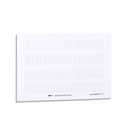 Schneider Electric - Bezeichnungsschild für Befehlsgeräte Einlegeschilder ZBY4100 8x27mm − 10 Stück