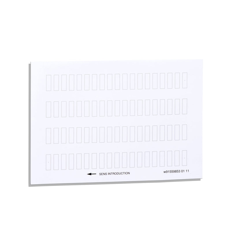 Schneider Electric - Bezeichnungsschild für Befehlsgeräte Einlegeschilder ZBY4100 8x27mm − 10 Stück