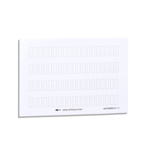 Schneider Electric - Bezeichnungsschild für Befehlsgeräte Einlegeschilder ZBY4100 8x27mm − 10 Stück