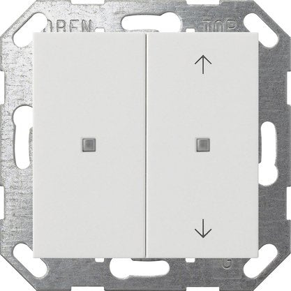 Gira - Bussystem-Tastwippe KNX Taster Wippe 2f rws 517503 unbedruckt/Pfeile