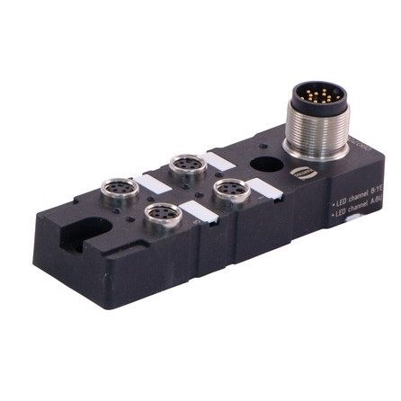 Harting - Passiver Sensor-/Aktor-Verteiler (mit Leitung) Verteilerboxen 090700401101 Stammleitung M16