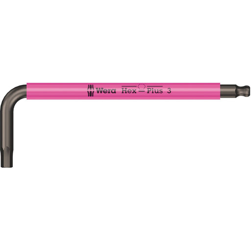 Wera - Innensechskantschlüssel Winkelschraubendreher 950 SPKS Multicolour Hex-Plus 3,0