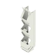 Weidmüller - Elektronik-Leergehäuse Seitenelement IP20 CH20M22 S#1470700000 verbaut Kunststoff − 10 Stück