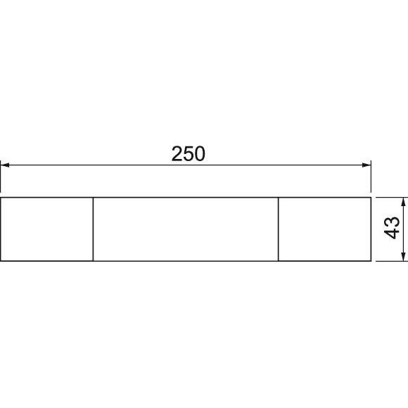 OBO Bettermann - Warn-/Hinweisschild Kennzeichnungsschild 7214740 für Rapid PLM Kana − 10 Stück