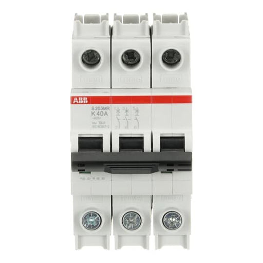 ABB Stotz S&J - Leitungsschutzschalter Sicherungsautomat S203MR-K40 10kA, 40A, 3P, RTT
