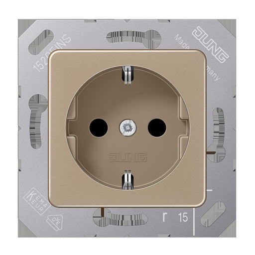 Jung - Steckdose SCHUKO-Steckdose 16A 250V CD 5120 BF BB 50x50mm Klappdeckel