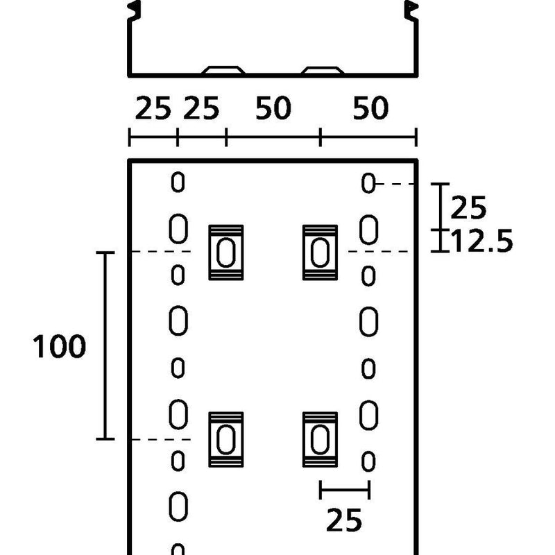 HellermannTyton - Verdrahtungskanal HTWD-PW-150X100 − 8 Meter