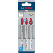 Bosch - Stichsägeblatt PRO Plastics PP clean 2608667443 T102D Stichsägeblatt
