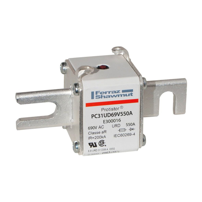 Mersen - HRC-Sicherung Sicherungseinsatz aR PC31UD69V550A Gr.31 AC690V 550A − 3 Stück