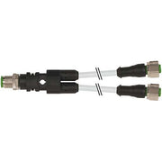 Murrelektronik - Passiver Sensor-/Aktor-Verteiler (mit Leitung) M12 Y-Verteiler 7000-40701-2130030 auf M12 Buchse ger