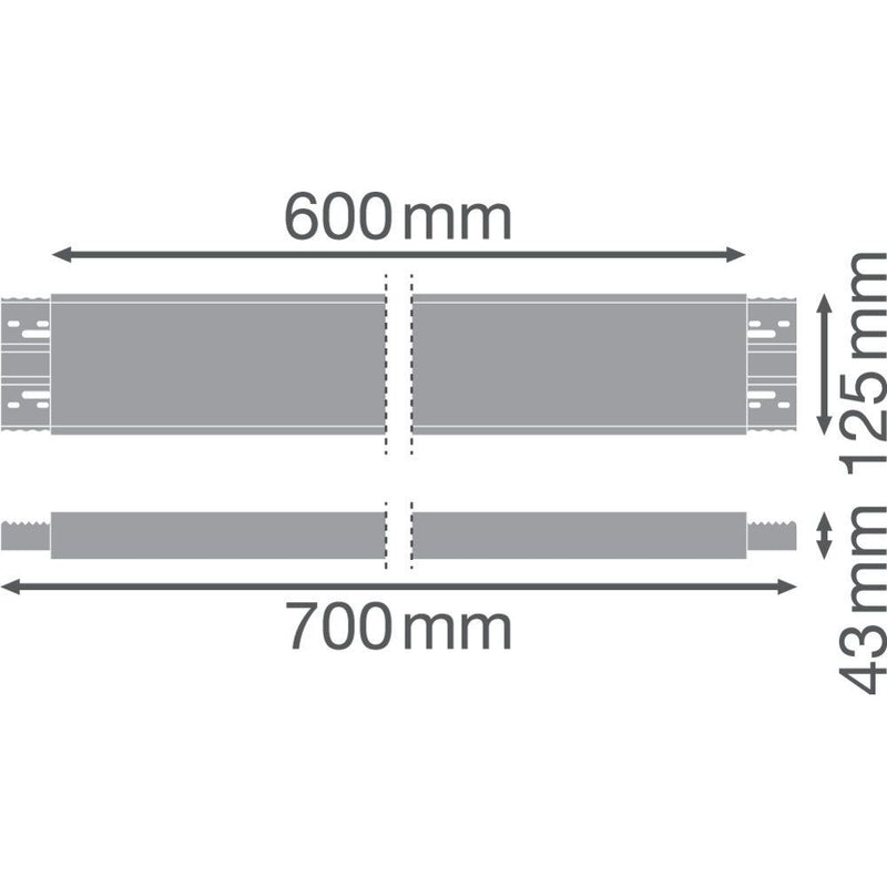 Ledvance - Mechanisches Zubehör/Ersatzteile für Leuchten Verbinder LN INV#4099854214882
