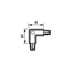 Philips Lighting - Elektrisches Zubehör/Ersatzteile für Leuchten L-Verbinder ZRS750 CCPI BK