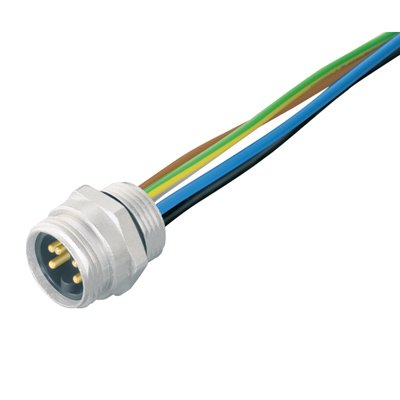 Weidmüller - Rundsteckverbinder, Einbau (mit Leitung) Steckverbinder SAIE7/8S40.2UPG11 Stift, 7/8"