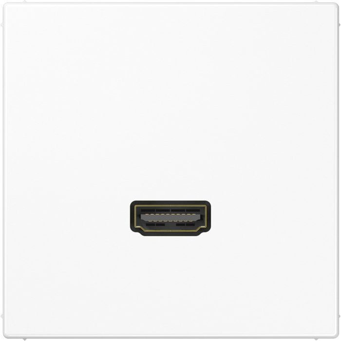 Jung - Multifunktions-Anschlussdose Multimedia-Anschluss aws MA LS 1112 WW HDMI m.Tragring
