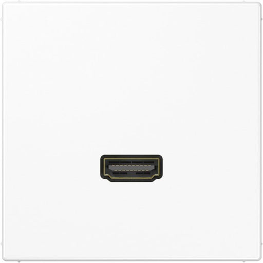 Jung - Multifunktions-Anschlussdose Multimedia-Anschluss aws MA LS 1112 WW HDMI m.Tragring