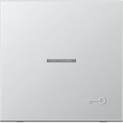 Jung - Abdeckung/Bedienelement für Installationsschalterprogramme Wippe geprägtes Symbol AL 2990 KO5 TP Tür aluminium
