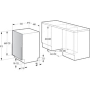 Gorenje - Geschirrspüler EB-Geschirrspüler GV520E10 45cm,11MG,9l,47dB
