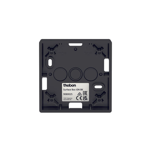 Theben - Aufputzgehäuse für Unterputzgerät Aufputzgehäuse schwarz Surface Box iON BK iON,KNX, LUXORliving