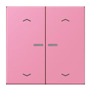 Jung - Bedienelement intelligent Taster mit Pfeilsymbolen BT LC 17102 P 246 rose vif