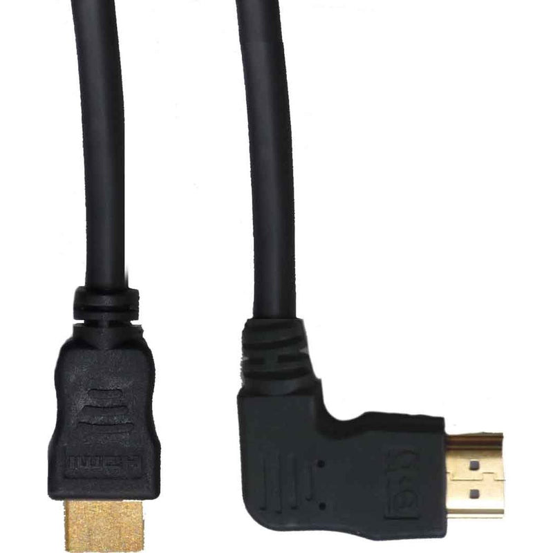 E+P Elektrik - Konfektioniertes A/V-Kabel HDMI Winkel-Anschlusskabel HDW 2 LOSE 2m