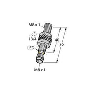 Turck - Induktiver Näherungsschalter Sensor BI2U-EG08-AP6X-V1131 induktiv − 1 Stück