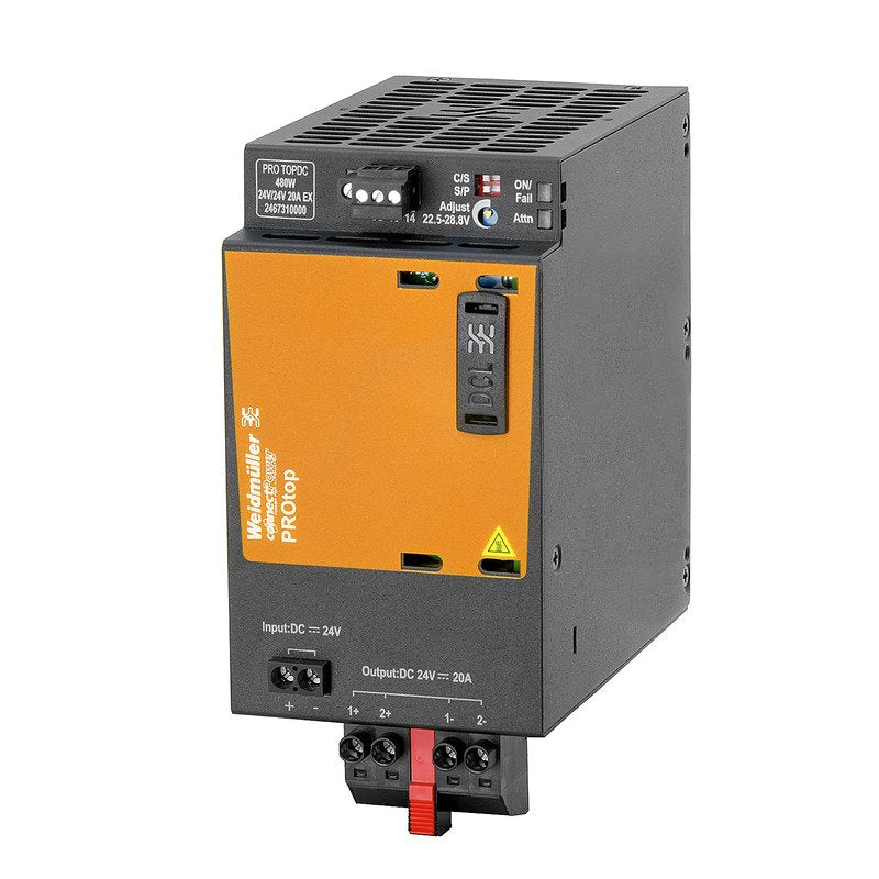Weidmüller - Gleichstromversorgung DC/DC-Wandler PROTOPDC24V/24V20AEX