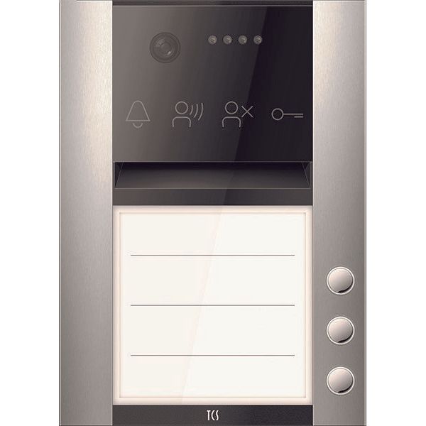 TCS Tür Control - Türstation für Türkommunikation Video-Außenstation AVA610103-0010 3 Klingelta. R