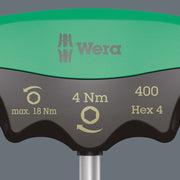 Wera - Innensechskant-Schraubendreher Hex Drehmomentindikator 5005081001 5,0x60 4Nm