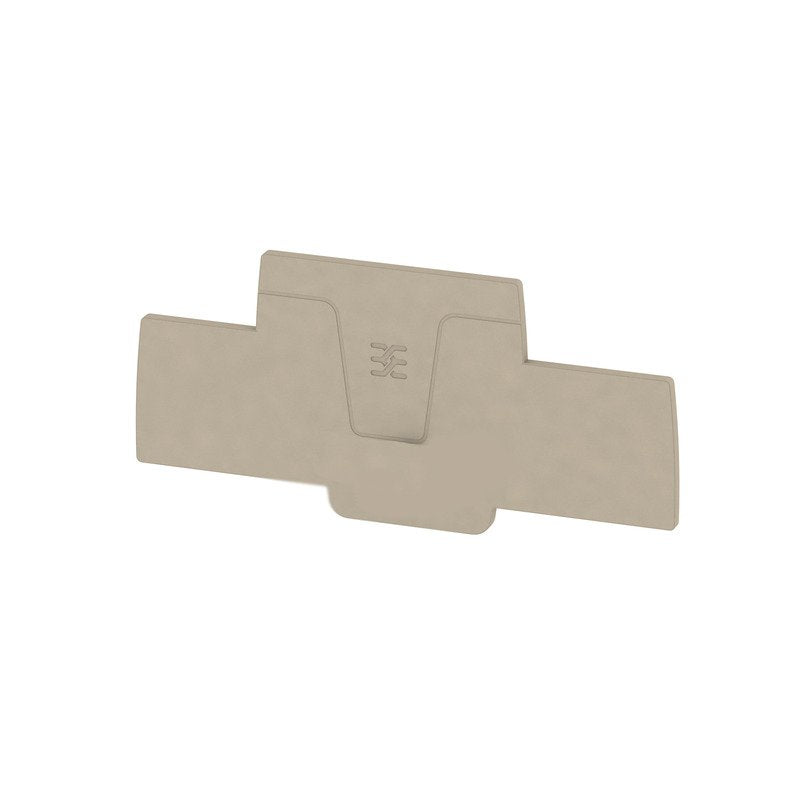 Weidmüller - Abschluss- und Zwischenplatte für Reihenklemme Abschlussplatte (Klemmen) AEP 2T 4 98.5 mm x 2.1 mm − 20 Stück