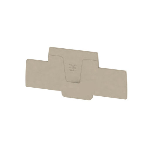 Weidmüller - Abschluss- und Zwischenplatte für Reihenklemme Abschlussplatte (Klemmen) AEP 2T 4 98.5 mm x 2.1 mm − 20 Stück