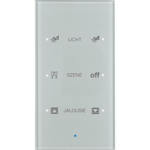 Berker - Bussystem-Tastsensor Glas-Sensor 3fach 75143134 alu