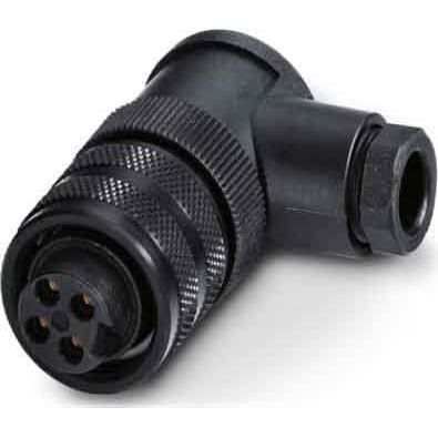 Phoenix Contact - Rundsteckverbinder, feldkonfektionierbar (Industriesteckverbinder) Sensor-/Aktor-Stecker SACC-MINFR-4CON-PG 9
