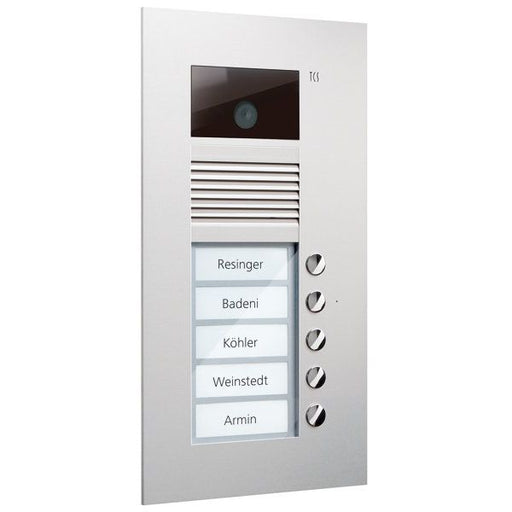 TCS Tür Control - Türstation für Türkommunikation Video-Außenstation Color AVU14050-0010 einspaltig, für 5WE − 1 Stück by TCS
