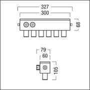 Zumtobel Group - Downlight/Strahler/Flutlicht LED-Fassadenstrahler SUSY S 6P #42187720 840