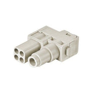Harting - Kontakteinsatz für Rechtecksteckverbinder Einzelmodul Han 70A Hybrid 09140052742 Axialschraubanschl. − 2 Stück