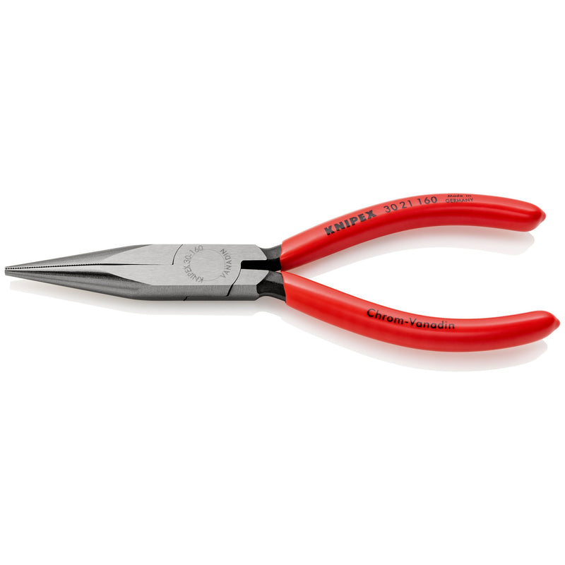 Knipex - Flachzange Langbeckzange 30 21 160 schwarz, 160mm