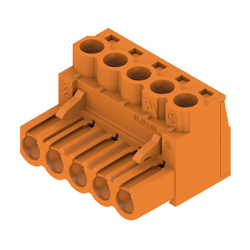 Weidmüller - Kabelsteckverbinder für Leiterplattensteckverbinder Verbinder 5.00mm BLZP 5.00#1954460000 − 72 Stück